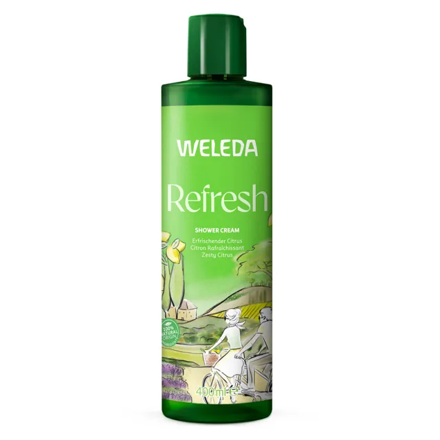 WELEDA Refresh Citrusový sprchový krém 400 ml