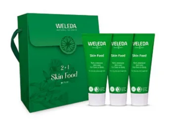 Weleda Skin Food univerzální výživný krém 3 x 75 ml dárková sada