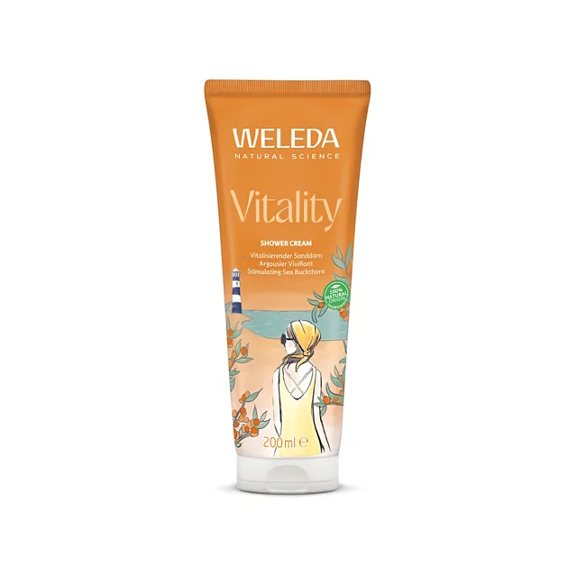 WELEDA Vitality Rakytníkový sprchový krém 200 ml