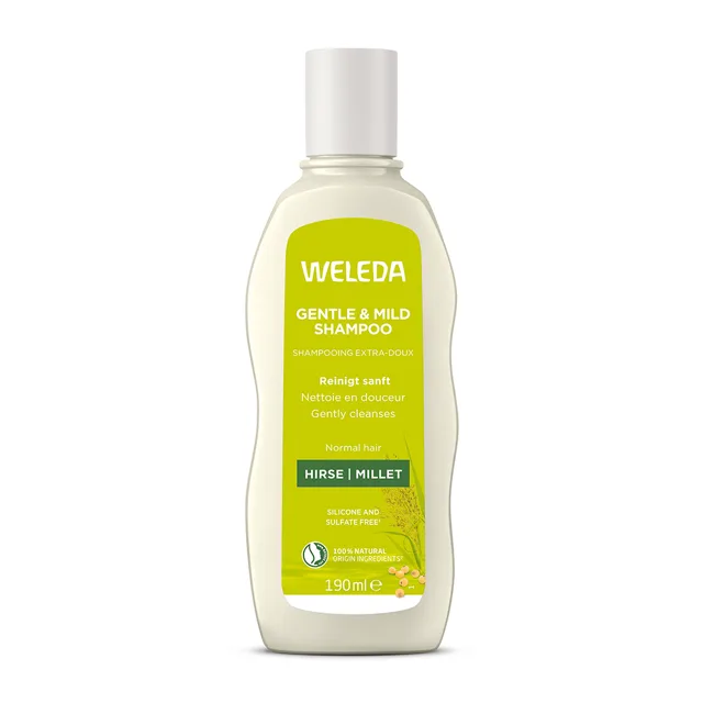Weleda Vyživující šampon s prosem na normální vlasy 190 ml