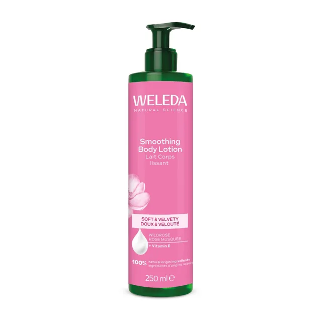 Weleda Zjemňující tělové mléko s divokou růží 250 ml