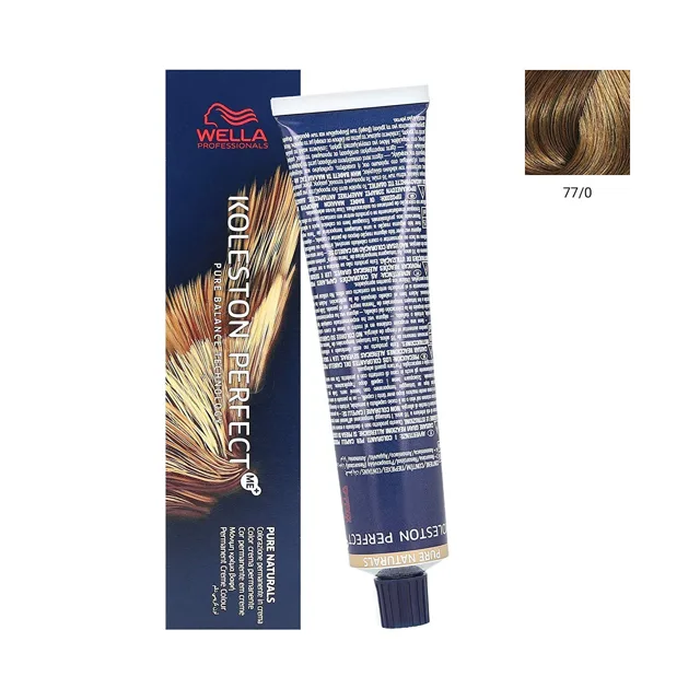 Wella Koleston Perfect ME+, odstín 77/0  60 ml- středně blond intenzivní