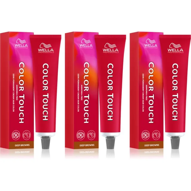 Wella Professionals Color Touch Deep Browns barva na vlasy výhodné balení odstín 5/73