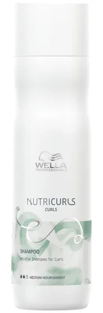 Wella Professionals Micelární šampon pro vlnité a kudrnaté vlasy Nutricurls (Micellar Shampoo) 250 ml