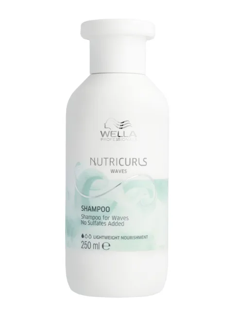 Wella Professionals Nutricurls For Waves hydratační šampon 250 ml