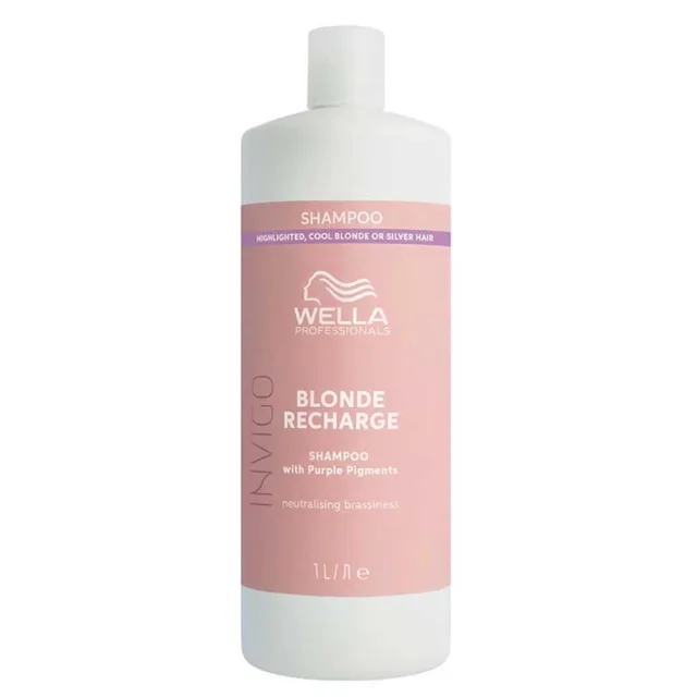 Wella Professionals Šampon pro blond vlasy Invigo Blonde Recharge (Color Refreshing Shampoo) 1000 ml