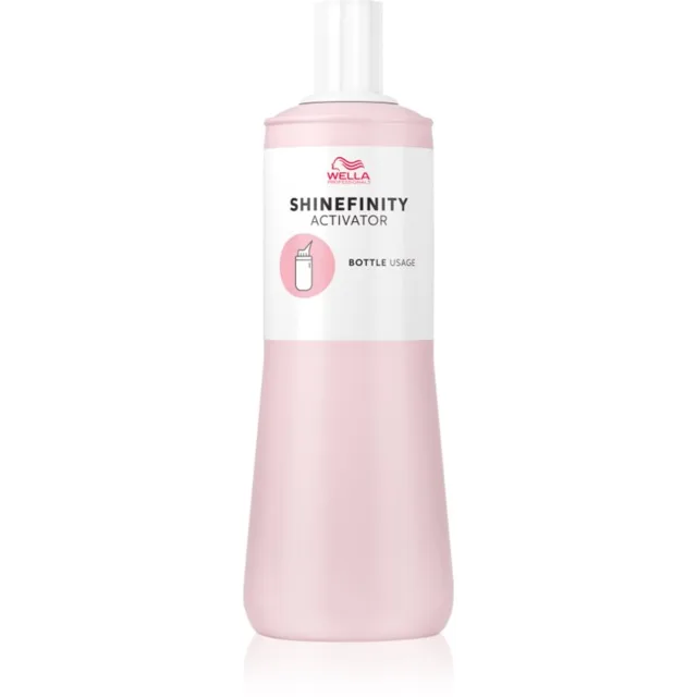 Wella Professionals Shinefinity Activator vyvíječ barvy pro blond a melírované vlasy 1000 ml