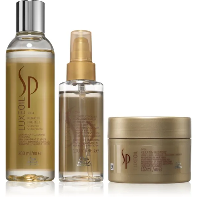 Wella Professionals SP Luxe Oil Set výhodné balení pro dokonalý vzhled vlasů