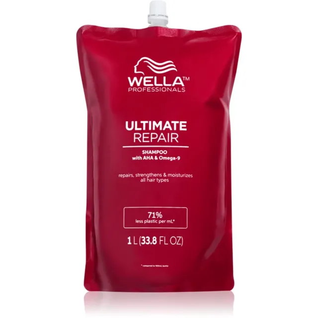 Wella Professionals Ultimate Repair Shampoo posilující šampon pro poškozené vlasy 1000 ml
