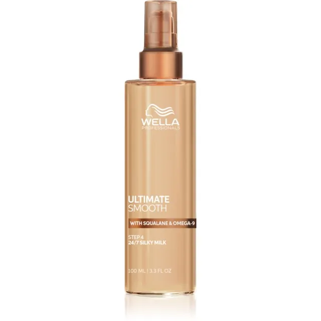 Wella Professionals Ultimate Smooth Silky Milk bezoplachová péče na vlasy 100 ml