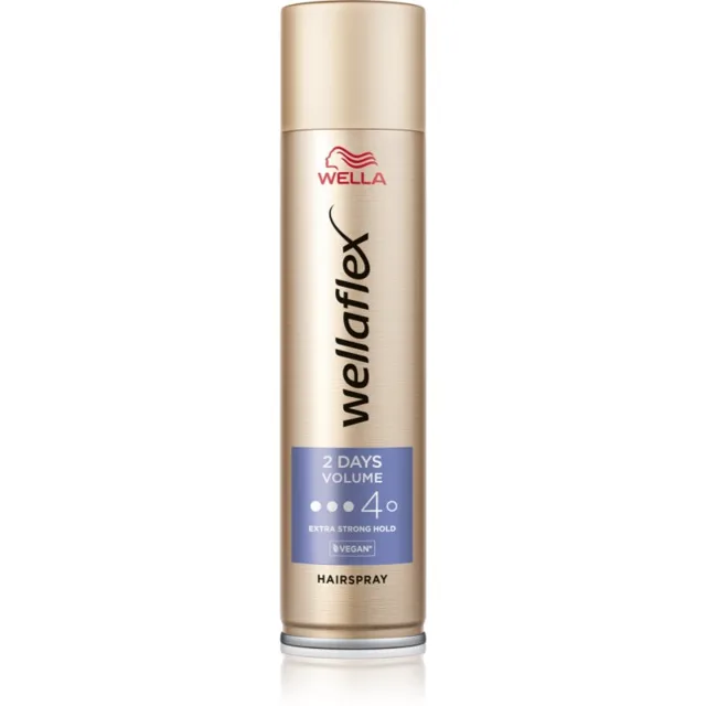 Wella Wellaflex 2 Days Volume lak na vlasy se silnou fixací pro objem 400 ml