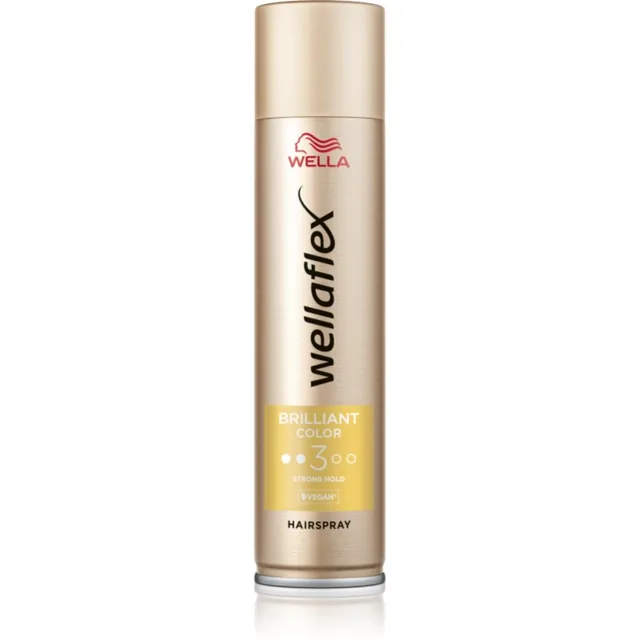 Wella Wellaflex Brilliant Color lak na vlasy se střední fixací pro barvené vlasy 250 ml