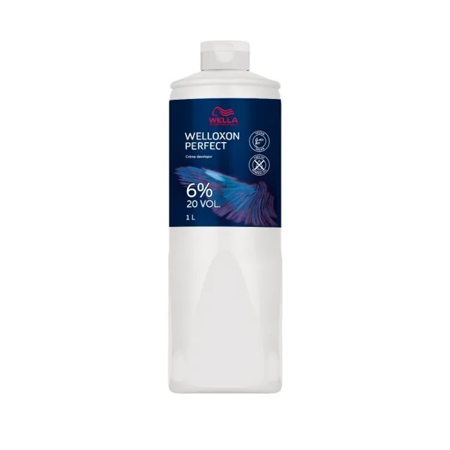 Wella  Welloxon Perfect 6 % 1000ml vyvíjač na farby na vlasy (Odlomený dávkovač)