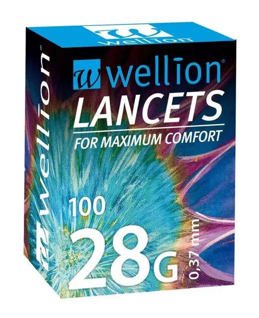 Wellion LUNA lancety 28G 100 ks