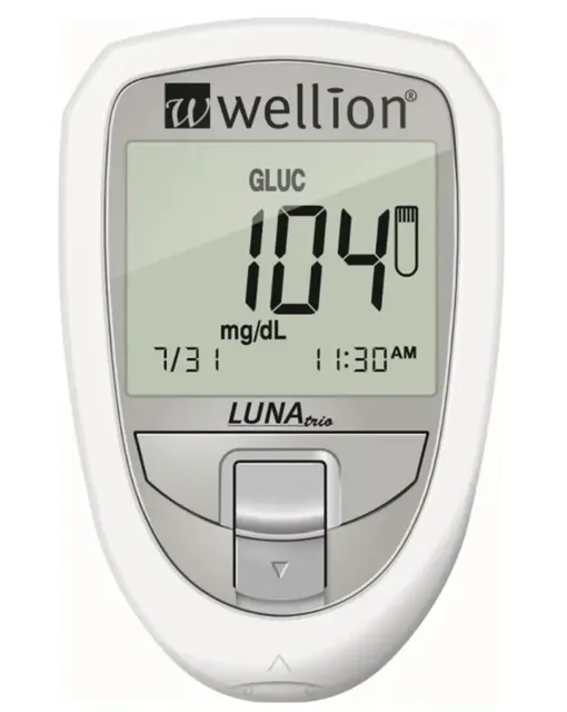 Wellion Luna trio bílý