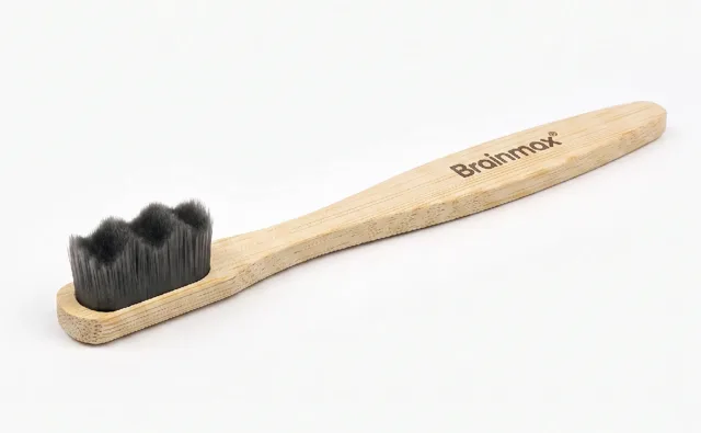 WellMax BrainMax Bambusový zubní kartáček z mikrovláken