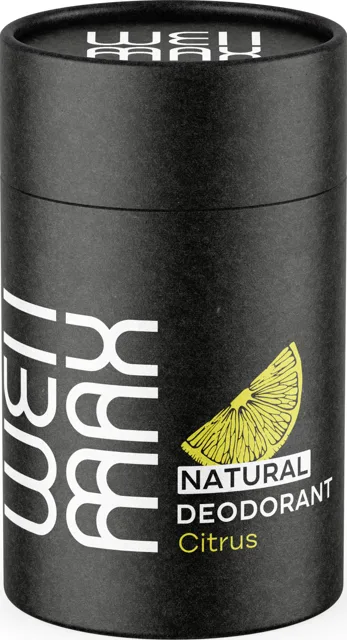 WellMax Natural deodorant, přírodní deodorant, 50 ml Vůně: Lemongrass
