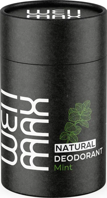 WellMax Natural deodorant, přírodní deodorant, 50 ml Vůně: Mint