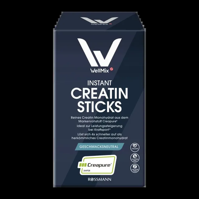 WellMix Kreatin monohydrát sáčky, doplněk stravy 102 g