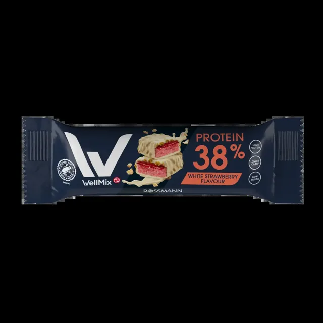 WellMix Proteinová tyčinka Jahoda 45 g