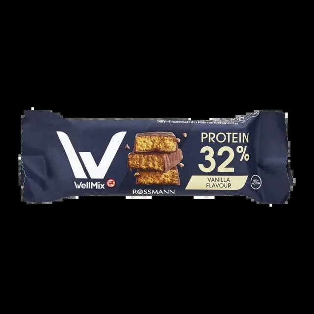 WellMix Proteinová tyčinka v čokoládě s příchutí vanilky 35 g
