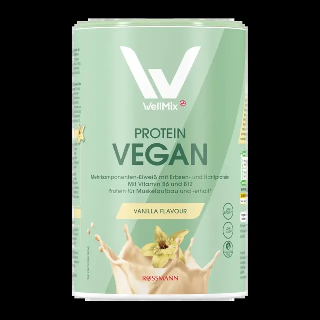WellMix Směs na přípravu proteinového nápoje Vanilka 300 g