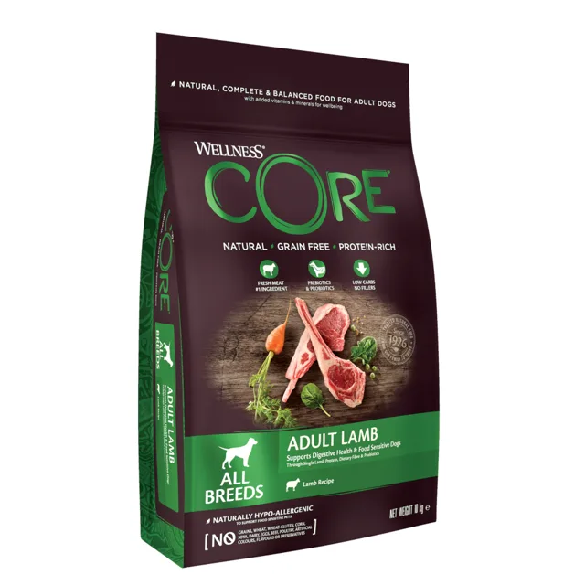 Wellness Core Dog jehněčí - 10 kg