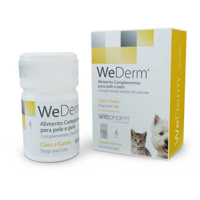 WEPHARM WeDerm oral liquid pro psy a kočky 30 ml