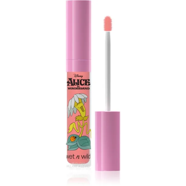 Wet n Wild Alice in Wonderland Talking Flowers lesk na rty odstín Wildflower 3.4 ml