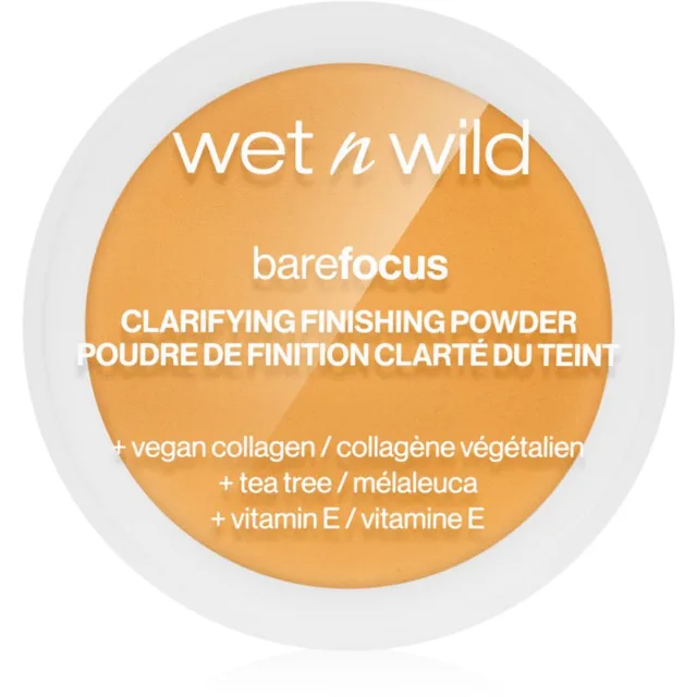 Wet n Wild BareFocus Clarifying Finishing Powder matující pudr odstín Medium/Tan 6 g