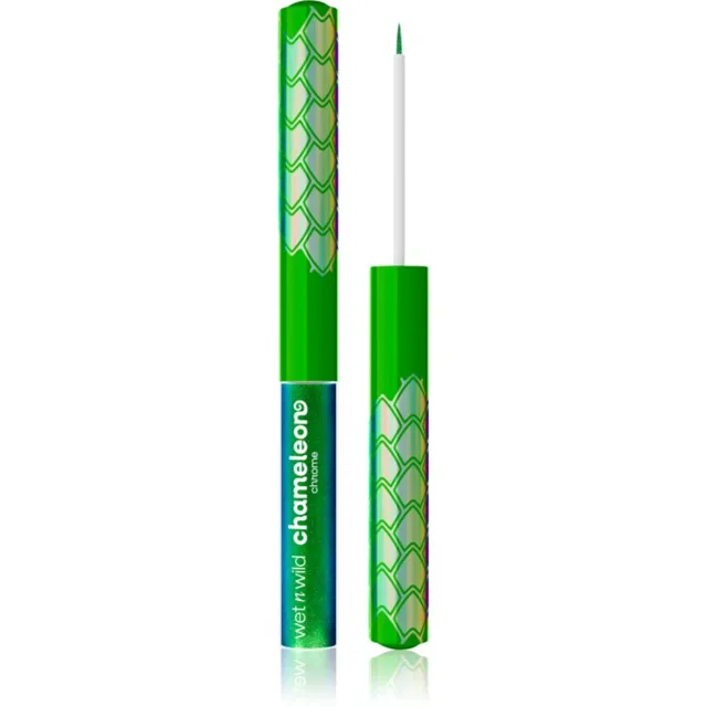 Wet n Wild Chameleon Chrome Liquid Eyeliner holografická linka na oči odstín Astro Pulse 2.7 ml