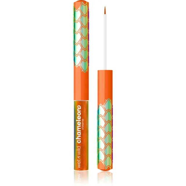 Wet n Wild Chameleon Chrome Liquid Eyeliner holografická linka na oči odstín Turbo Dream 2.7 ml