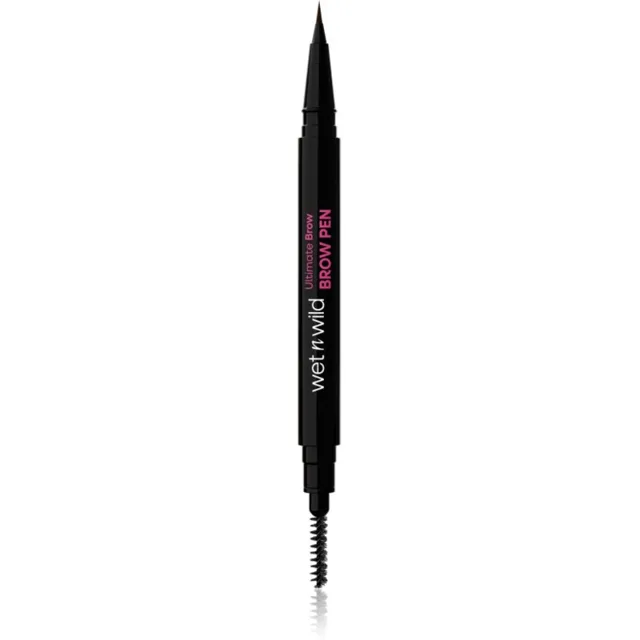 Wet n Wild Ultimate Brow Pen fix na obočí odstín Dark Brown 0.5 ml
