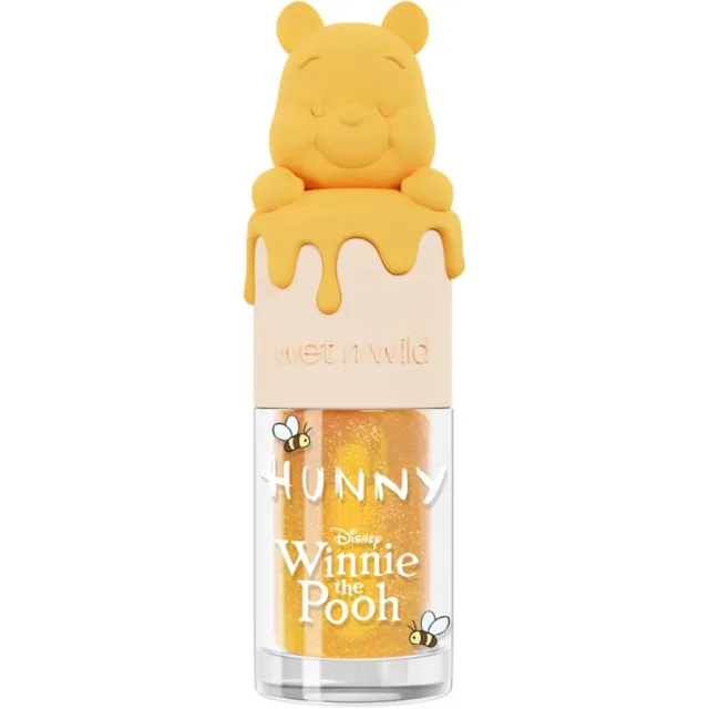 Wet n Wild Winnie the Pooh Buzz Buzz Hunny třpytivý lesk na rty vůně Bee Sweet (Honey) 4.5 ml
