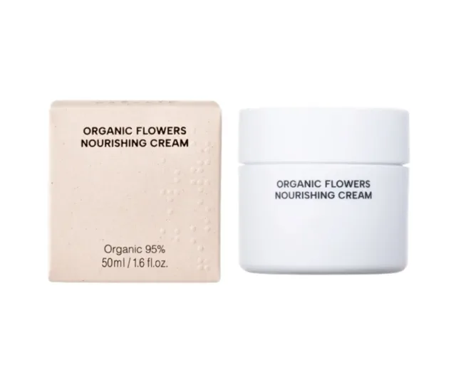 Whamisa Organic Flowers Nourishing Cream 50 ml