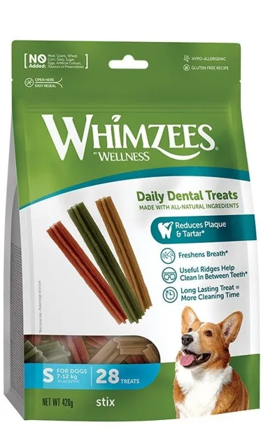 WHIMZEES dentální pamlsky Stix S 28 ks