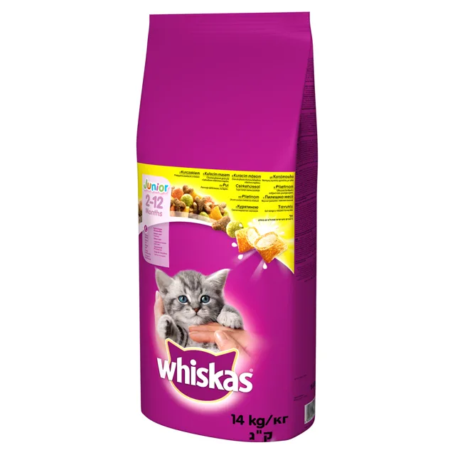 Whiskas 2 x 14 kg - 1+ hovězí