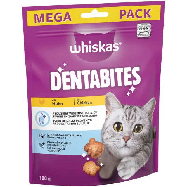 Whiskas Dentabites - s kuřecím 120 g