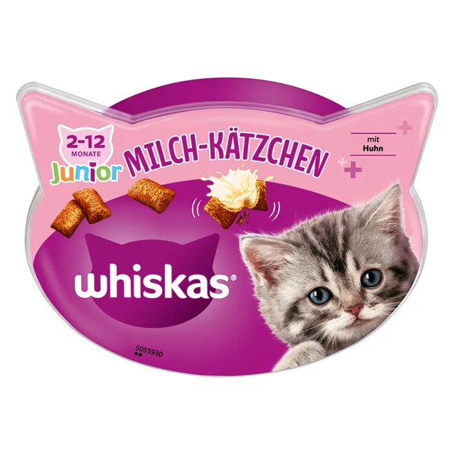 Whiskas Mléčná svačinka pro koťata  - výhodné balení: 6 x 50 g