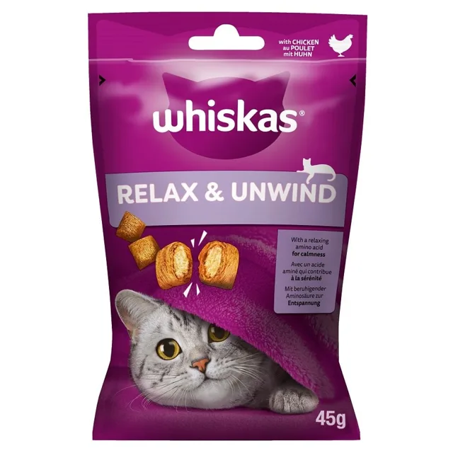 WHISKAS Relax &amp; Unwind Kuře 45 g