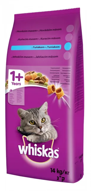 WHISKAS s tuňákem 14 kg