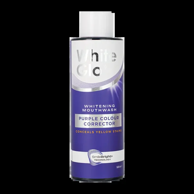 White Glo Bělicí ústní voda Purple 500 ml