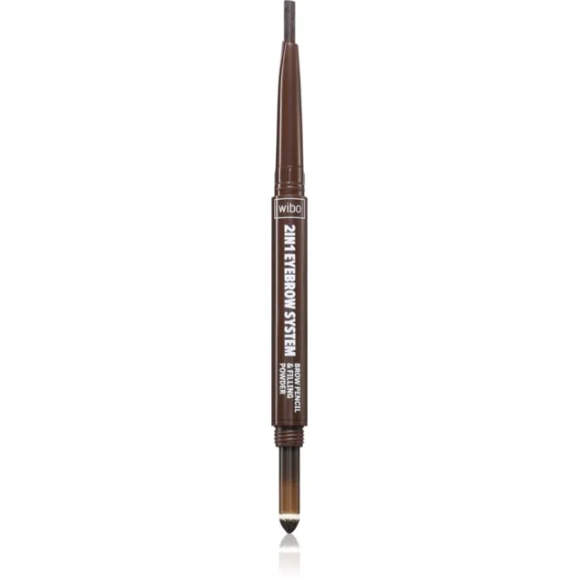 Wibo Eyebrow System tužka na obočí 2 v 1 #3 1 ks