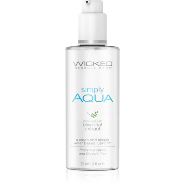 Wicked Simply Aqua lubrikační gel 70 ml