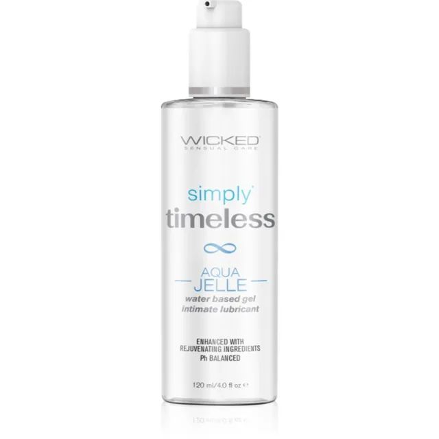 Wicked Simply Timeless Aqua Jelle lubrikační gel 120 ml
