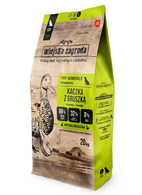 WIEJSKA ZAGRODA kachna s hruškou L 20kg