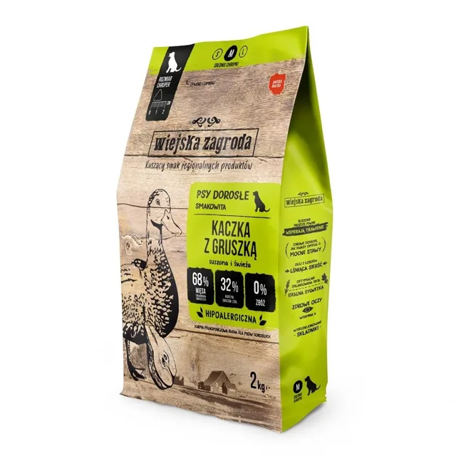 WIEJSKA ZAGRODA Kachna s hruškou M 2 kg
