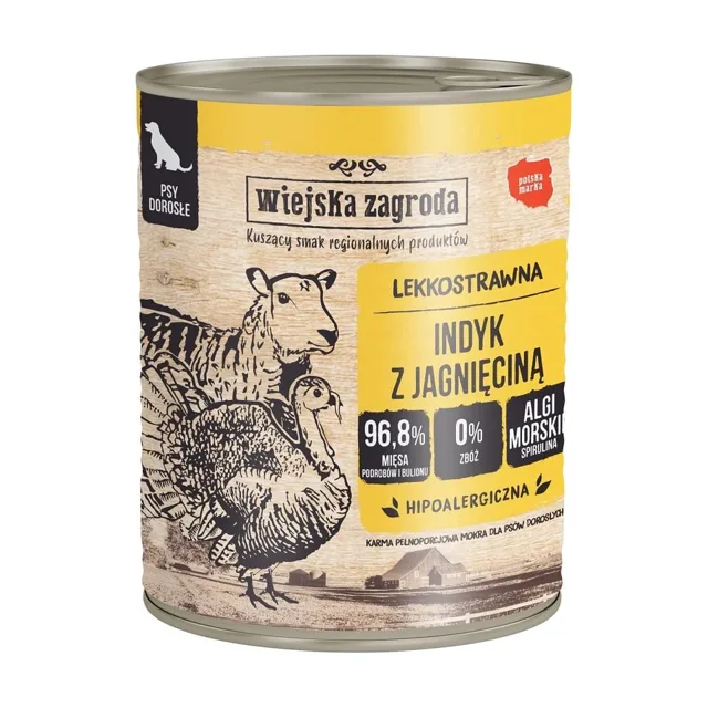 WIEJSKA ZAGRODA Krůta a jehněčí 800 g