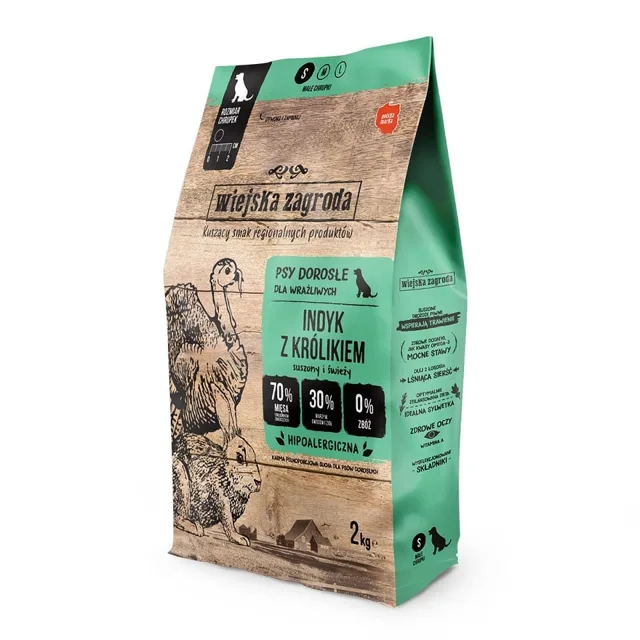 WIEJSKA ZAGRODA Krůta s králíkem S 2 kg