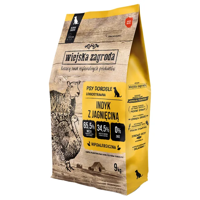 Wiejska Zagroda s krůtím a jehněčím - 9 kg